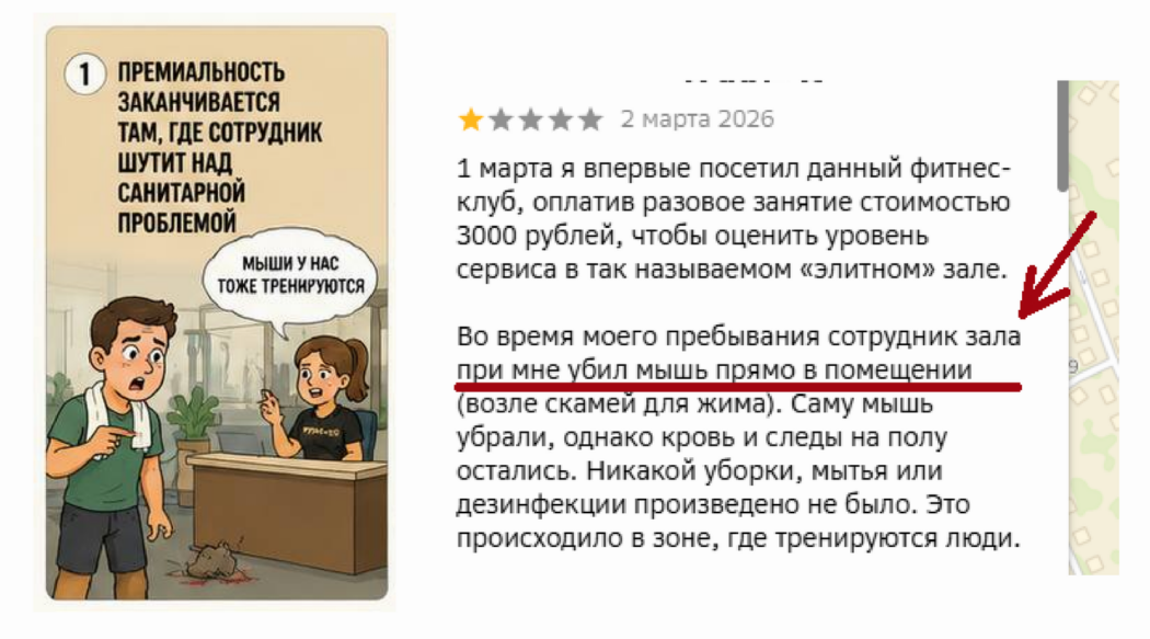 санитарная проблема в фитнес клубе